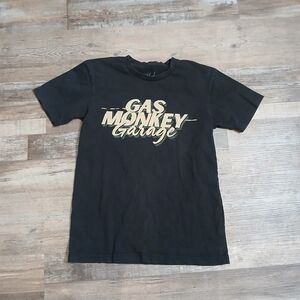 Gas Monkey Garage Black Short Sleeve Tee‎